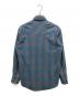 PENDLETON (ペンドルトン) 90sオンブレチェックウエスタンシャツ ブルー サイズ:SIZE S：9000円