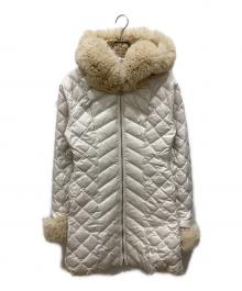 darich（ダーリッチ）の古着「レディダウンジャケット」｜アイボリー