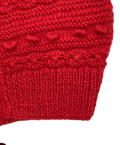 pheeta（フィータ）pheeta (フィータ) ニットカーディガン レッド サイズ:SIZE FREEの古着・服飾アイテム