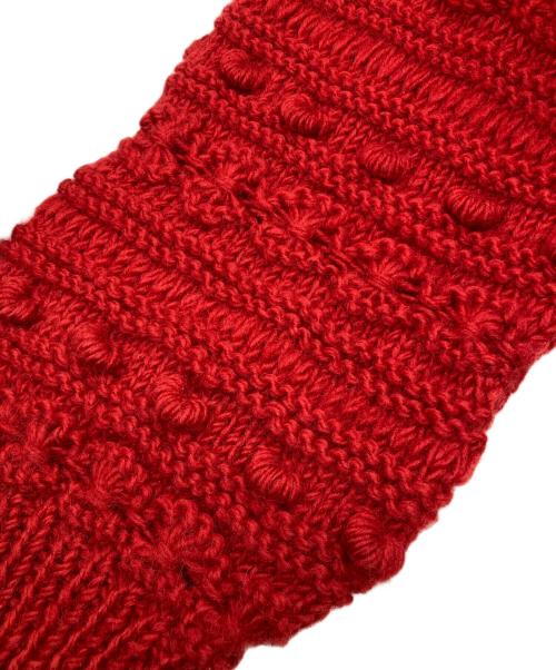 pheeta（フィータ）pheeta (フィータ) ニットカーディガン レッド サイズ:SIZE FREEの古着・服飾アイテム