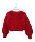 pheeta (フィータ) ニットカーディガン レッド サイズ:SIZE FREE：23000円