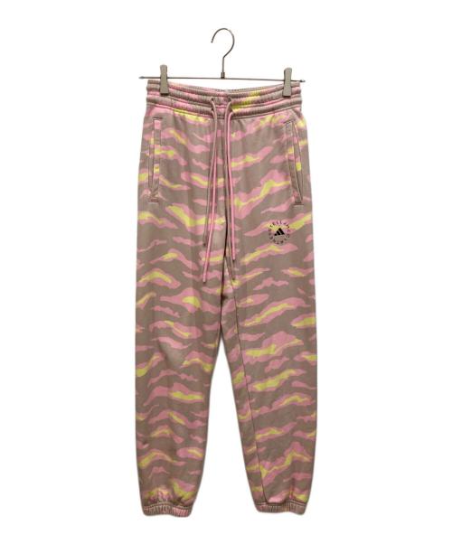 STELLA McCARTNEY（ステラマッカートニー）STELLA McCARTNEY (ステラマッカートニー) adidas (アディダス) プリントスウェットパンツ ピンクベージュ サイズ:Sの古着・服飾アイテム