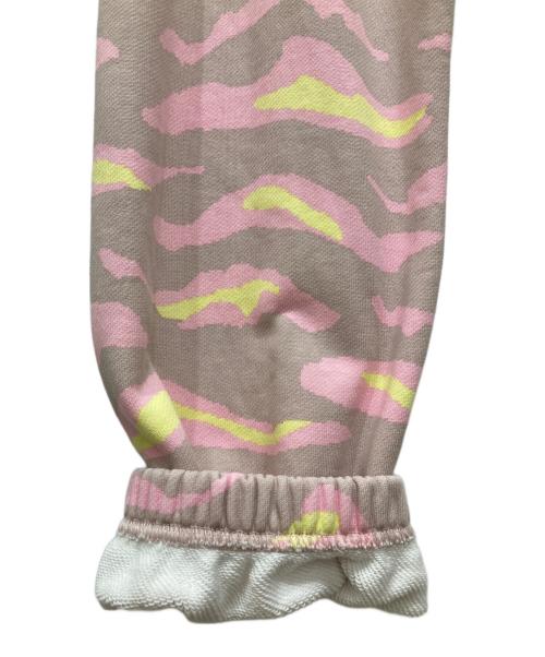 STELLA McCARTNEY（ステラマッカートニー）STELLA McCARTNEY (ステラマッカートニー) adidas (アディダス) プリントスウェットパンツ ピンクベージュ サイズ:Sの古着・服飾アイテム