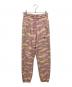 STELLA McCARTNEY（ステラマッカートニー）の古着「プリントスウェットパンツ」｜ピンクベージュ