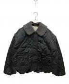 GO TO HOLLYWOODゴートゥーハリウッド）の古着「レタリングカットワークジャケット」｜ブラック