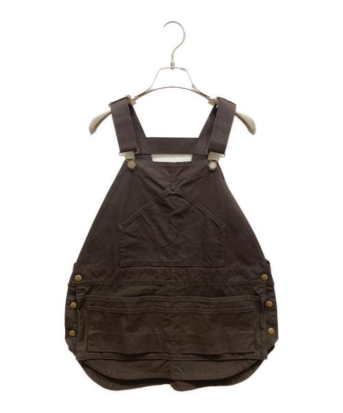 PHEENY（フィーニー）PHEENY (フィーニー) コットンダックペインターエプロン ブラウン サイズ:SIZE Freeの古着・服飾アイテム