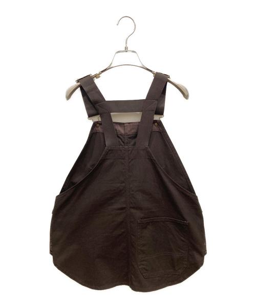 PHEENY（フィーニー）PHEENY (フィーニー) コットンダックペインターエプロン ブラウン サイズ:SIZE Freeの古着・服飾アイテム