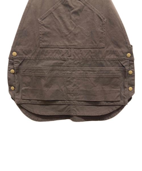 PHEENY（フィーニー）PHEENY (フィーニー) コットンダックペインターエプロン ブラウン サイズ:SIZE Freeの古着・服飾アイテム