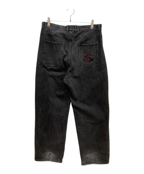 YARDSALE（ヤードセール）Yardsale (ヤードセール) デニムパンツ ブラック サイズ:Lの古着・服飾アイテム