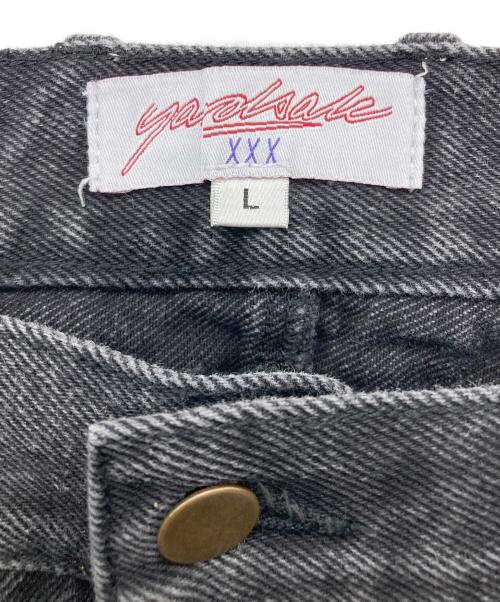 YARDSALE（ヤードセール）Yardsale (ヤードセール) デニムパンツ ブラック サイズ:Lの古着・服飾アイテム