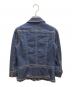 RED VALENTINO (レッドヴァレンティノ) フリルデニムジャケット インディゴ サイズ:40：8000円