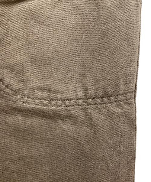 DANTON（ダントン）DANTON (ダントン) COTTON LINEN TWILL EASY PANTS ブラウン サイズ:SIZE 36の古着・服飾アイテム