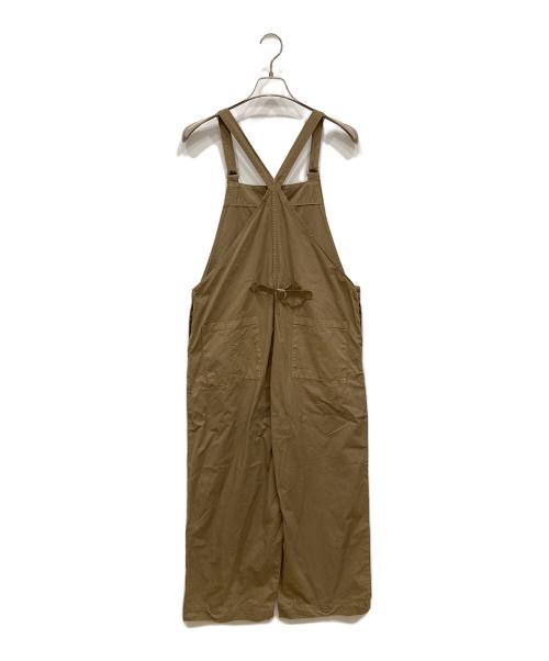 かぐれ（カグレ）かぐれ (カグレ) オーバーダイコットンサロペット ベージュ サイズ:SIZE Freeの古着・服飾アイテム