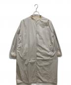 休日と詩キュウジツトウタ）の古着「アフタヌーンロングシャツワンピース」｜ベージュ