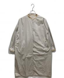 休日と詩（キュウジツトウタ）の古着「アフタヌーンロングシャツワンピース」｜ベージュ