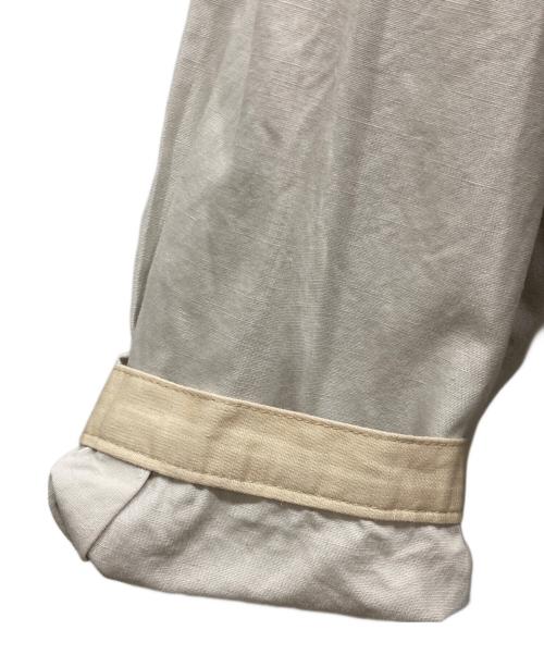 休日と詩（キュウジツトウタ）休日と詩 (キュウジツトウタ) アフタヌーンロングシャツワンピース ベージュ サイズ:freeの古着・服飾アイテム