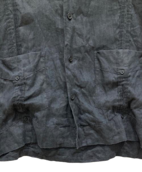 cubavera（キューバベラ）CUBAVERA (キューバベラ) キューバシャツ ブラック サイズ:XLの古着・服飾アイテム