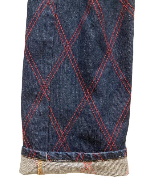 PALACE（パレス）PALACE (パレス) DIAMOND STITCH JEANS インディゴ サイズ:30の古着・服飾アイテム
