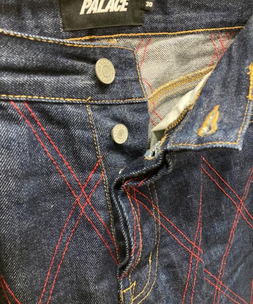 PALACE（パレス）PALACE (パレス) DIAMOND STITCH JEANS インディゴ サイズ:30の古着・服飾アイテム