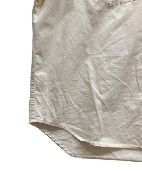 PALACE（パレス）PALACE (パレス) FLEXUS SHIRTS ホワイト サイズ:Lの古着・服飾アイテム