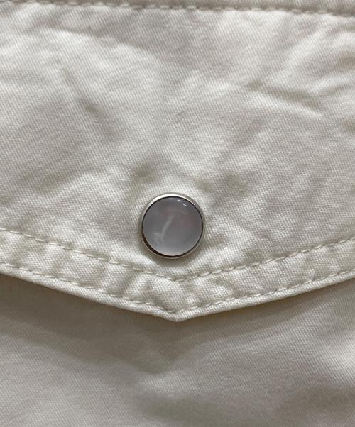 PALACE（パレス）PALACE (パレス) FLEXUS SHIRTS ホワイト サイズ:Lの古着・服飾アイテム