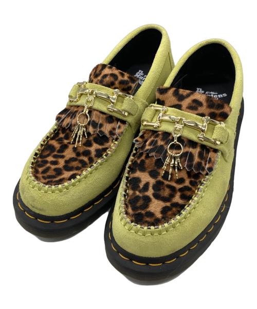 Dr.Martens（ドクターマーチン）Dr.Martens (ドクターマーチン) ボーンスナッフルローファー イエロー×ブラウン サイズ:UK5の古着・服飾アイテム