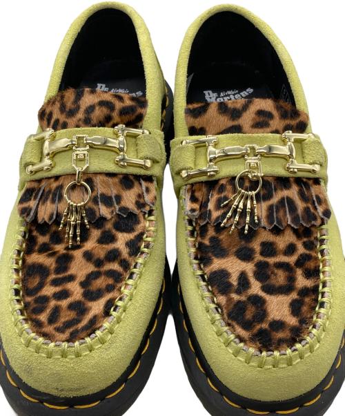 Dr.Martens（ドクターマーチン）Dr.Martens (ドクターマーチン) ボーンスナッフルローファー イエロー×ブラウン サイズ:UK5の古着・服飾アイテム