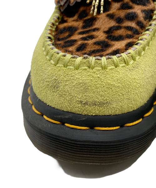 Dr.Martens（ドクターマーチン）Dr.Martens (ドクターマーチン) ボーンスナッフルローファー イエロー×ブラウン サイズ:UK5の古着・服飾アイテム