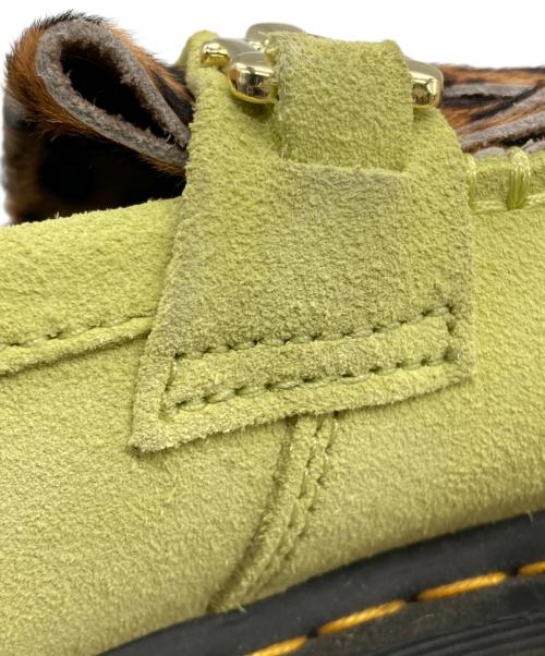 Dr.Martens（ドクターマーチン）Dr.Martens (ドクターマーチン) ボーンスナッフルローファー イエロー×ブラウン サイズ:UK5の古着・服飾アイテム