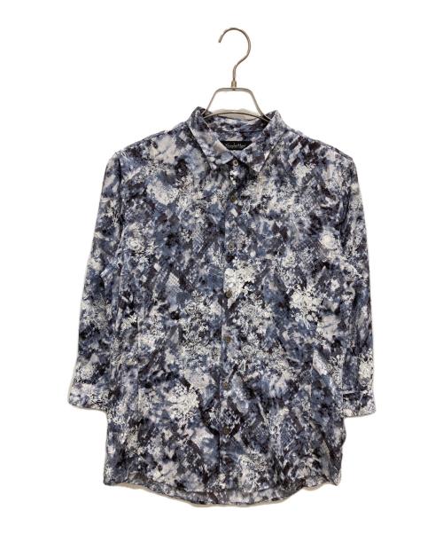 TORNADO MART（トルネードマート）TORNADO MART (トルネードマート) パイソン総柄シャツ ブルー サイズ:Ⅼの古着・服飾アイテム