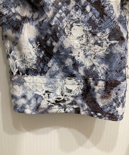 TORNADO MART（トルネードマート）TORNADO MART (トルネードマート) パイソン総柄シャツ ブルー サイズ:Ⅼの古着・服飾アイテム