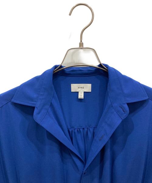 HYKE（ハイク）HYKE (ハイク) 21SS SHIRT DRESS ブルー サイズ:1の古着・服飾アイテム