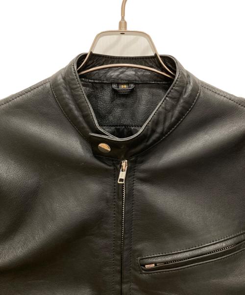 RHENIUM（レニウム）RHENIUM (レニウム) シングルライダースジャケット ブラック サイズ:SIZE Sの古着・服飾アイテム