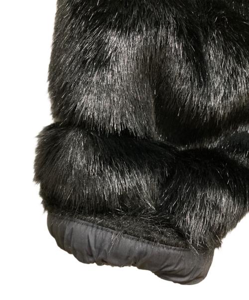 THE NORTH FACE（ザ ノース フェイス）THE NORTH FACE (ザ ノース フェイス) Supreme (シュプリーム) FAUX FUR NUPTSE JACKET ブラック サイズ:Ⅼの古着・服飾アイテム