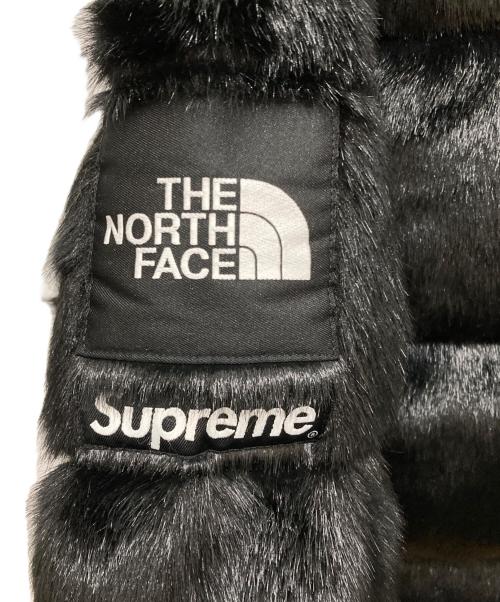 THE NORTH FACE（ザ ノース フェイス）THE NORTH FACE (ザ ノース フェイス) Supreme (シュプリーム) FAUX FUR NUPTSE JACKET ブラック サイズ:Ⅼの古着・服飾アイテム