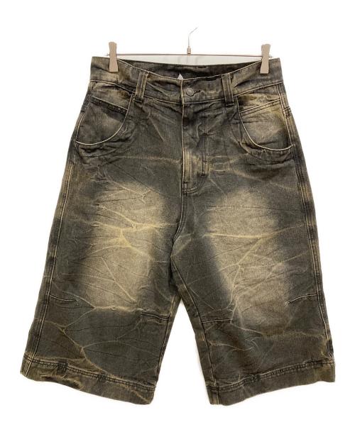 Jaded London（ジェイデッドロンドン）JADED LONDON (ジェイデッドロンドン) デニムハーフパンツ ブラック サイズ:なしの古着・服飾アイテム