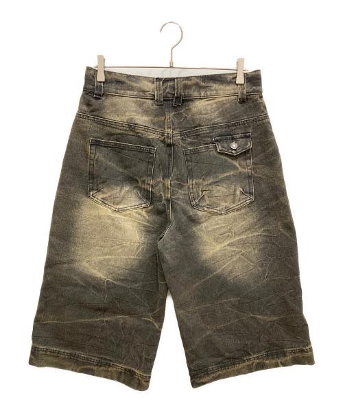 Jaded London（ジェイデッドロンドン）JADED LONDON (ジェイデッドロンドン) デニムハーフパンツ ブラック サイズ:なしの古着・服飾アイテム