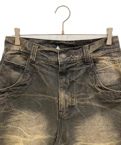 Jaded London（ジェイデッドロンドン）JADED LONDON (ジェイデッドロンドン) デニムハーフパンツ ブラック サイズ:なしの古着・服飾アイテム