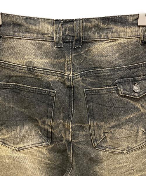 Jaded London（ジェイデッドロンドン）JADED LONDON (ジェイデッドロンドン) デニムハーフパンツ ブラック サイズ:なしの古着・服飾アイテム