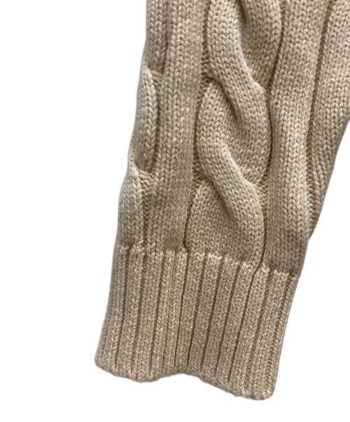 BUTTER GOODS（バターグッズ）BUTTER GOODS (バターグッズ) ケーブルニット ベージュ サイズ:Mの古着・服飾アイテム