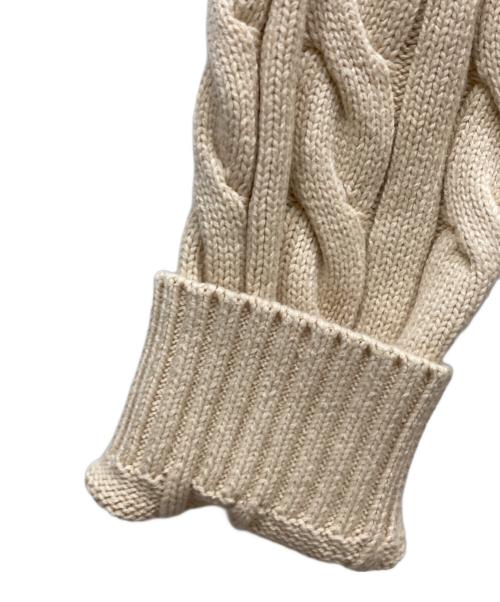 BUTTER GOODS（バターグッズ）BUTTER GOODS (バターグッズ) ケーブルニット ベージュ サイズ:Mの古着・服飾アイテム