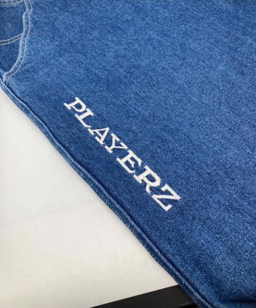 PLAYERZ69（プレイヤーズシックスティナイン）PLAYERZ69 (プレイヤーズシックスティナイン) デニムバギーショーツ インディゴ サイズ:W40の古着・服飾アイテム