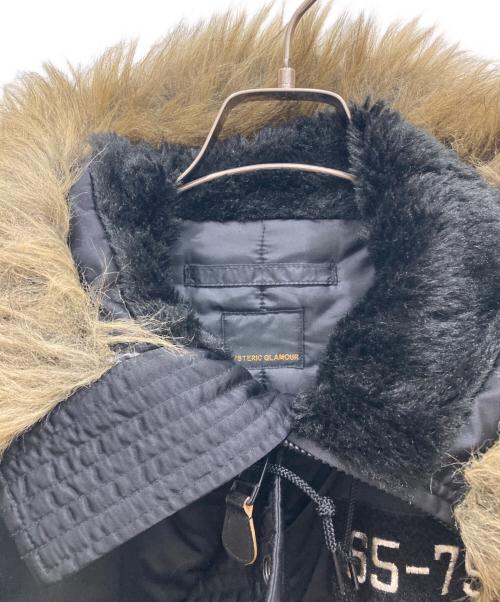 Hysteric Glamour（ヒステリックグラマー）Hysteric Glamour (ヒステリックグラマー) N-2Bジャケット ブラック サイズ:SIZE Mの古着・服飾アイテム