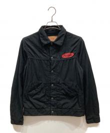 Hysteric Glamour（ヒステリックグラマー）の古着「STAFF-ONLY ptシャツジャケット」｜ブラック