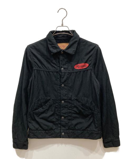 Hysteric Glamour（ヒステリックグラマー）Hysteric Glamour (ヒステリックグラマー) STAFF-ONLY ptシャツジャケット ブラック サイズ:Ｍの古着・服飾アイテム