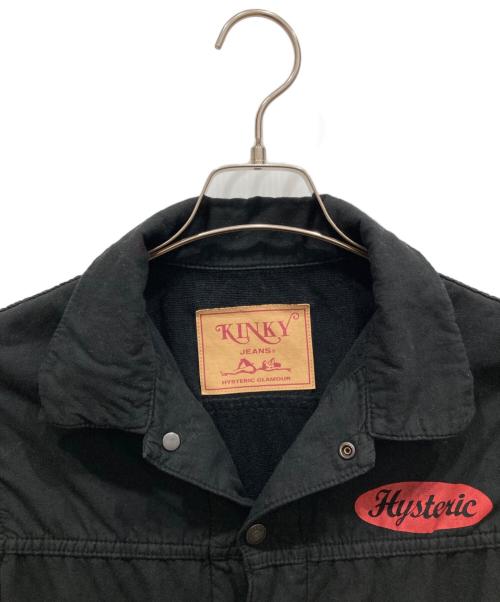 Hysteric Glamour（ヒステリックグラマー）Hysteric Glamour (ヒステリックグラマー) STAFF-ONLY ptシャツジャケット ブラック サイズ:Ｍの古着・服飾アイテム