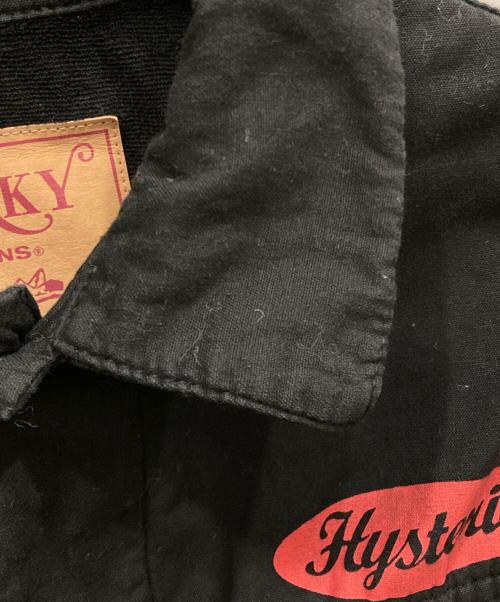 Hysteric Glamour（ヒステリックグラマー）Hysteric Glamour (ヒステリックグラマー) STAFF-ONLY ptシャツジャケット ブラック サイズ:Ｍの古着・服飾アイテム