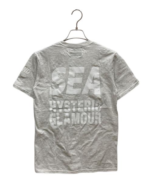 WIND AND SEA（ウィンダンシー）WIND AND SEA (ウィンダンシー) Hysteric Glamour (ヒステリックグラマー) Tシャツ グレー サイズ:Sの古着・服飾アイテム