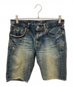 Hysteric Glamourヒステリックグラマー）の古着「デニムハーフパンツ」