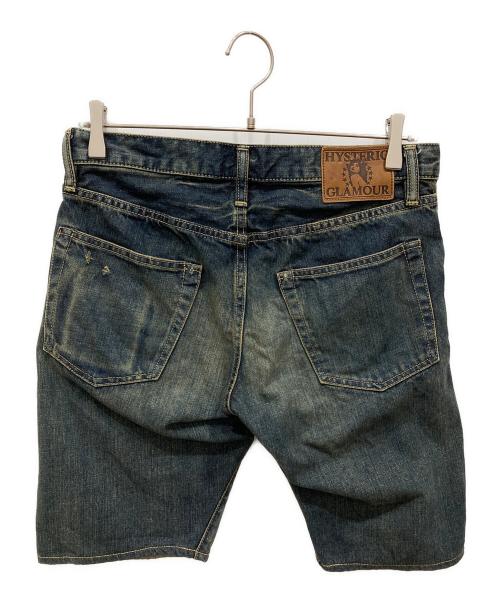 Hysteric Glamour（ヒステリックグラマー）Hysteric Glamour (ヒステリックグラマー) デニムハーフパンツ サイズ:SIZE 76cm (W30)の古着・服飾アイテム